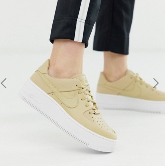 nike air force 1 low sage beige